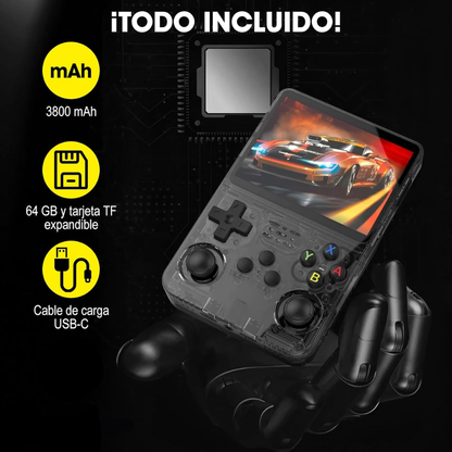 Consola Retro Portátil con 17.000+ Juegos